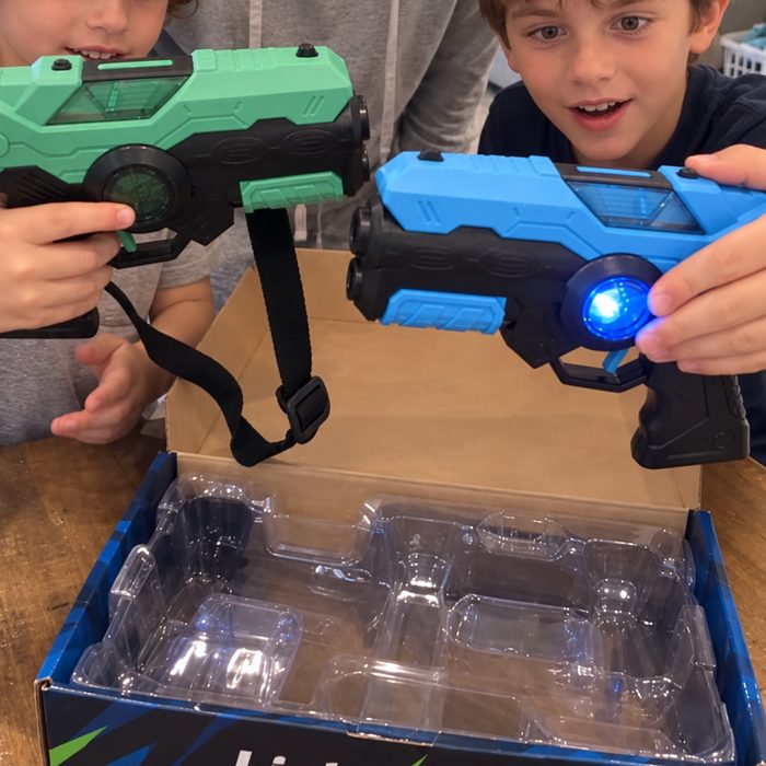 Grab a blaster